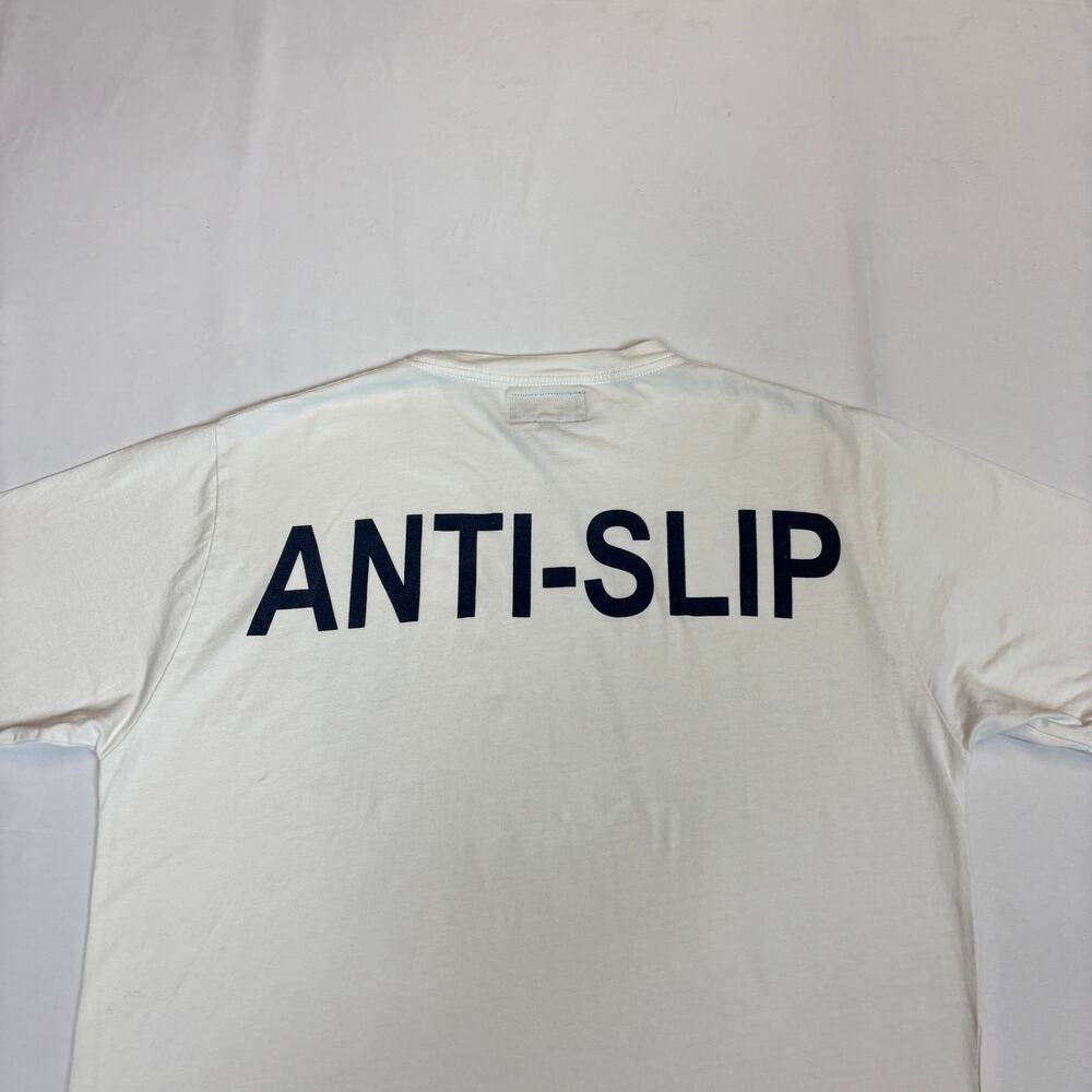 Beams Japan Anti Slip Shoe Print T Shirt Men's Medium - Picture 2 of 10